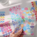 PVC Shiny Colorful Decorating Stickers